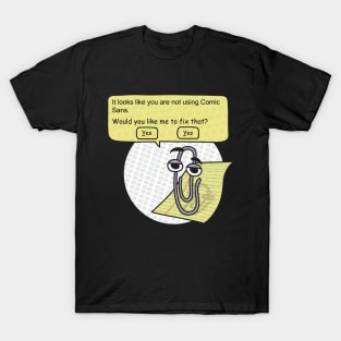 Pattern Clippy T-Shirt